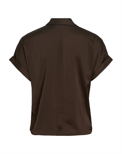 Vila - VIEnna Ravenna Bluse - Bean
